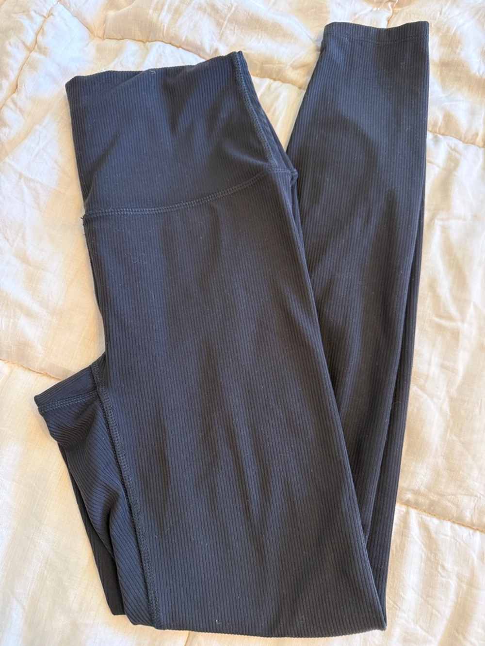all in motion Black Ribbed Leggings